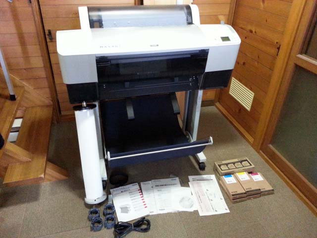 エプソン Maxart A1プリンター 大判プロッタ Px 7550sを買取いたしました 札幌の出張買取専門店 買うボーイ